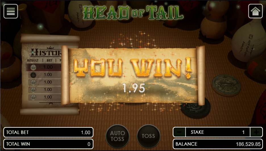 Head or Tail Betting Rules SBOBET Information Center